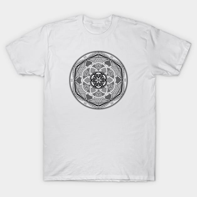 Sacred Mandala T-Shirt by CelestialStudio